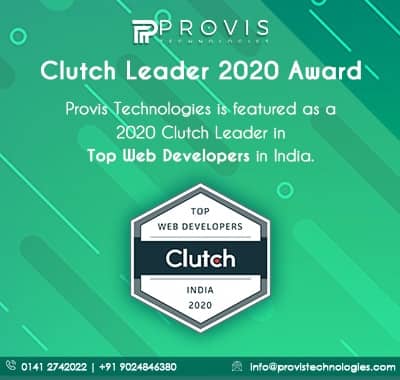 Top Web Developer in India by Clutch