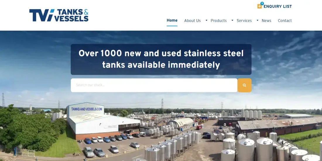 Tanks & Vessels, built by Provis