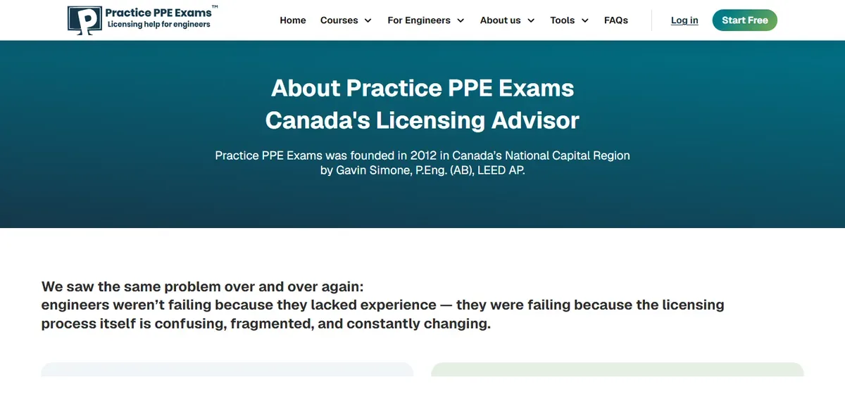 The About page: Canada's Licensing Advisor