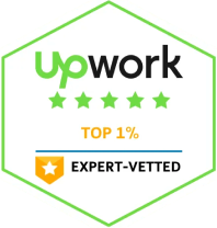Upwork Top 1% Expert-Vetted