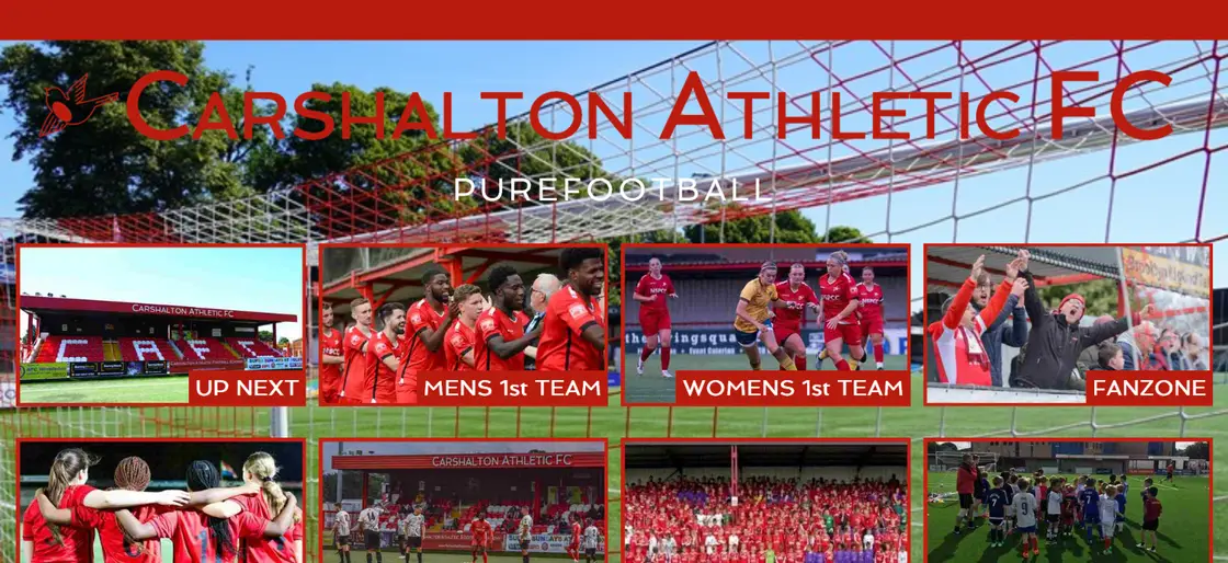 Carshalton Athletic FC live site