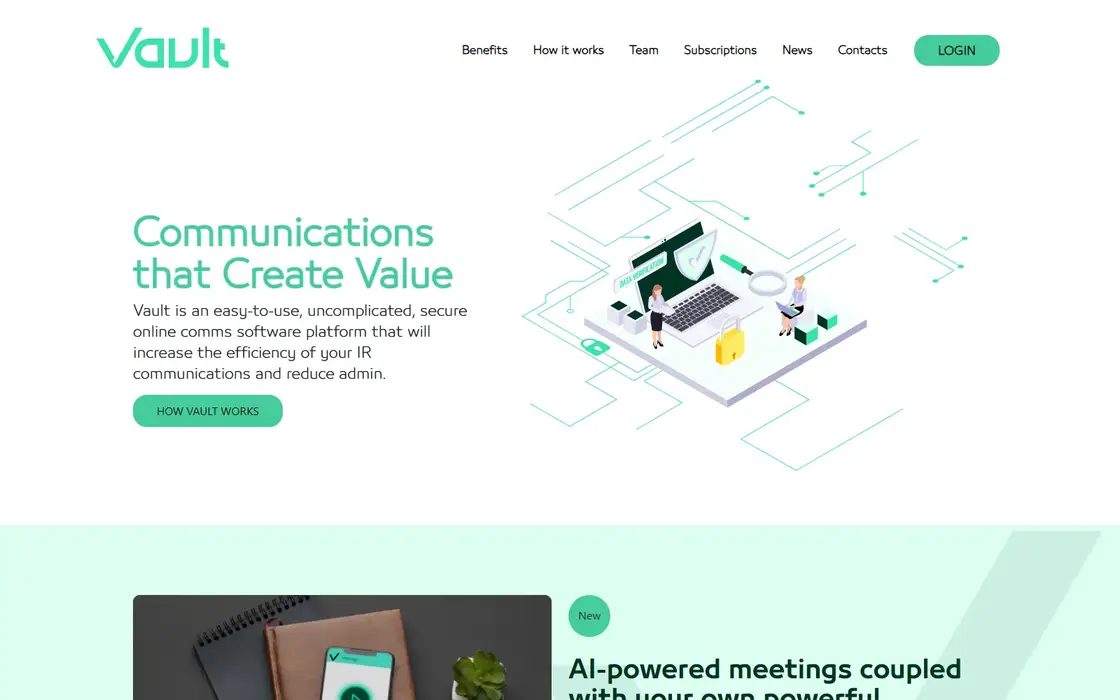 The Vault live site