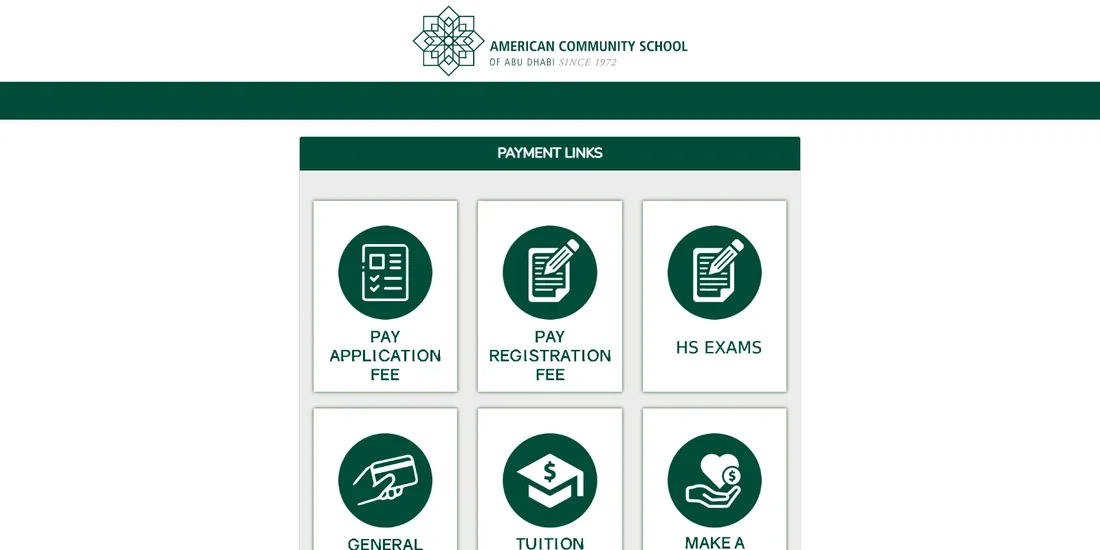 American Community School's live product, built by Provis