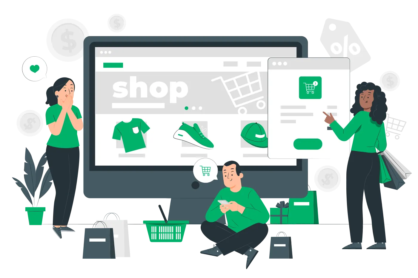 Shopify Illustration
