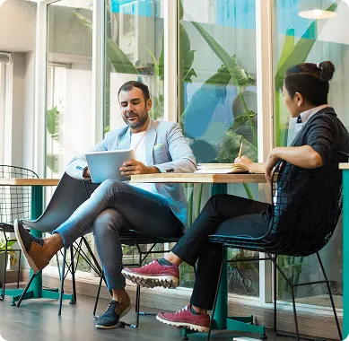 Startup team collaboration